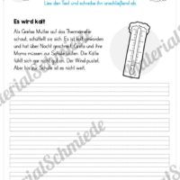 10 Abschreibtexte zum Winter (Vorschau 05)