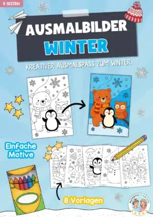 Kostenlose Ausmalbilder zum Winter