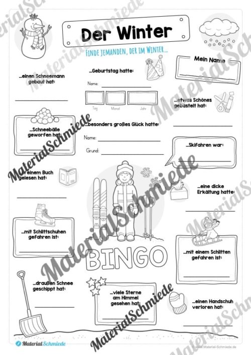 Bingo Winter (Vorschau)