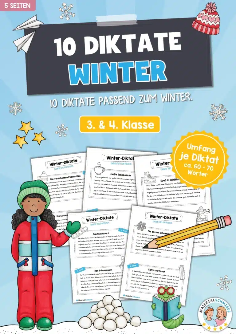 10 Diktate zum Winter