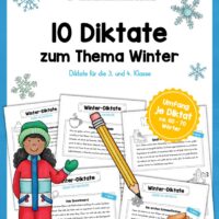 10 Diktate zum Winter
