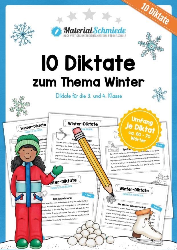 10 Diktate zum Winter