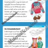 Abschreibkartei: Thema Winter (Vorschau 03)