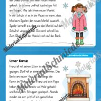 Abschreibkartei: Thema Winter (Vorschau 06)