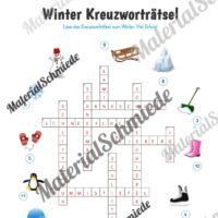 Winter Kreuzworträtsel (Vorschau 02)