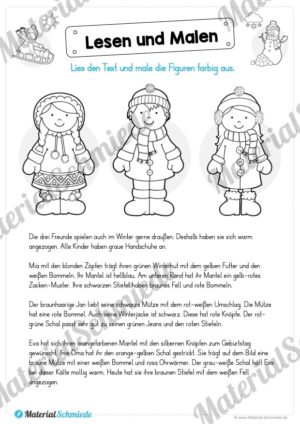 Lesen & Malen im Winter (Vorschau 03)