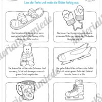 Lesen & Malen im Winter (Vorschau 06)