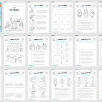 Lesen & Malen im Winter (Überblick)