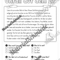 Winter: Lesen & Verstehen mit Ankreuzen (Vorschau 09)