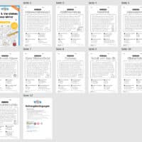 Winter: Lesen & Verstehen mit Ankreuzen (10 Arbeitsblätter) - Überblick