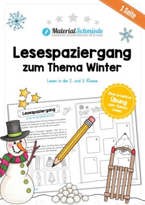 Lesespaziergang Winter