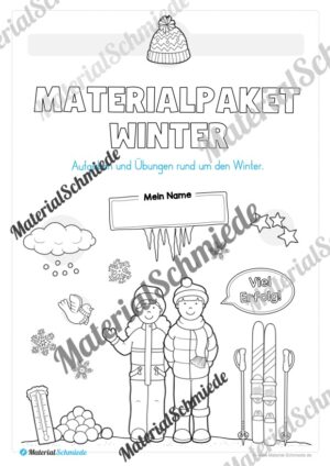 Materialpaket Winter: 1. Klasse (Vorschau 01)