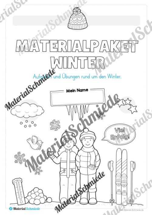 Materialpaket Winter: 1. Klasse (Vorschau 01)