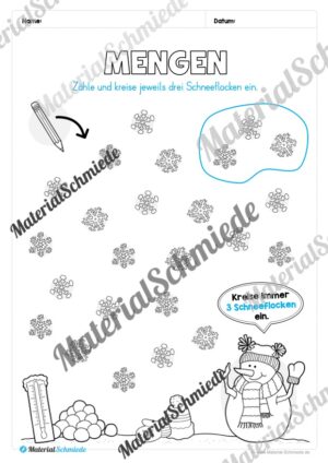 Materialpaket Winter: 1. Klasse (Vorschau 02)