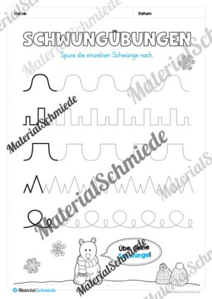 Materialpaket Winter: 1. Klasse (Vorschau 03)