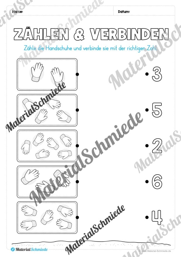 Materialpaket Winter: 1. Klasse (Vorschau 04)