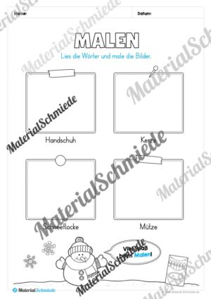 Materialpaket Winter: 1. Klasse (Vorschau 23)