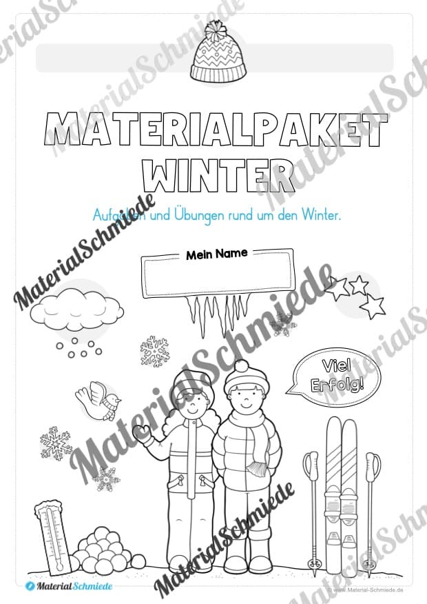 Materialpaket Winter: 2. Klasse (Vorschau 01)