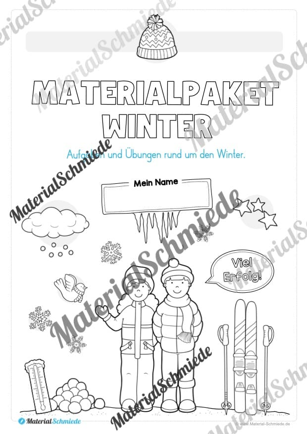 Materialpaket Winter: 3. Klasse (Vorschau 01)