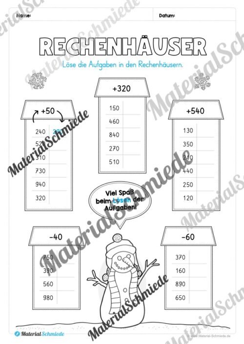 Materialpaket Winter: 3. Klasse (Vorschau 02)