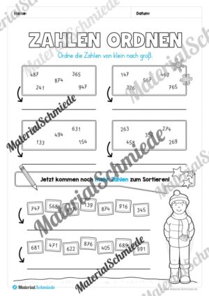 Materialpaket Winter: 3. Klasse (Vorschau 04)