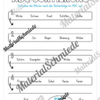 Materialpaket Winter: 3. Klasse (Vorschau 09)