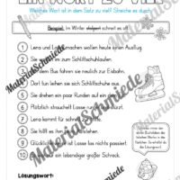 Materialpaket Winter: 3. Klasse (Vorschau 24)