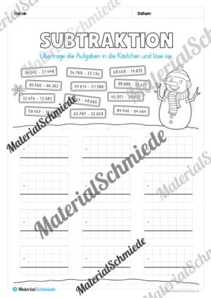 Materialpaket Winter: 4. Klasse (Vorschau 15)