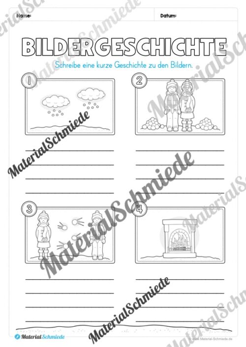 Materialpaket Winter: 4. Klasse (Vorschau 20)