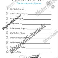 Materialpaket Winter: 4. Klasse (Vorschau 23)