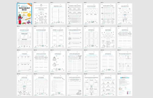 Materialpaket Winter: 4. Klasse (Überblick)