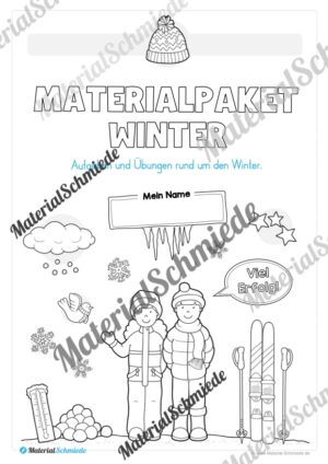Materialpaket Winter: Vorschule (Vorschau 01)
