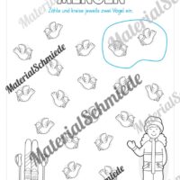 Materialpaket Winter: Vorschule (Vorschau 04)