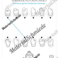 Materialpaket Winter: Vorschule (Vorschau 05)