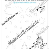 Materialpaket Winter: Vorschule (Vorschau 07)