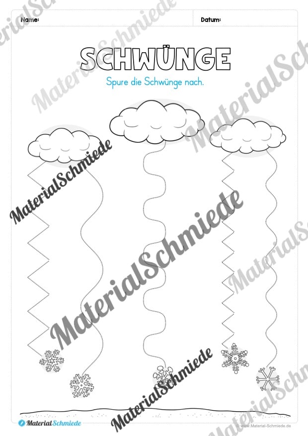 Materialpaket Winter: Vorschule (Vorschau 11)