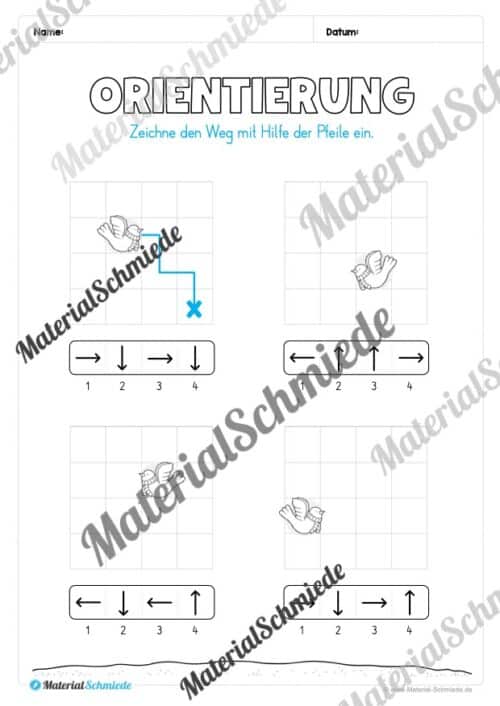 Materialpaket Winter: Vorschule (Vorschau 12)