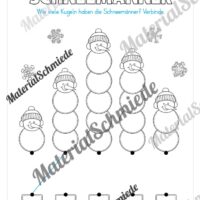Materialpaket Winter: Vorschule (Vorschau 17)