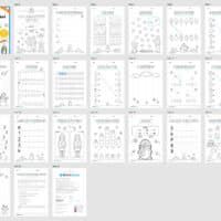 Materialpaket Winter: Vorschule (Überblick)