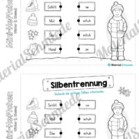 Mini-Heft: Winter 1. Klasse (Vorschau 06)