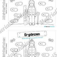 Mini-Heft: Winter 1. Klasse (Vorschau 11)