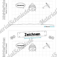 Mini-Heft: Winter 1. Klasse (Vorschau 15)
