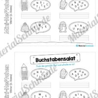 Mini-Heft: Winter 2. Klasse (Vorschau 03)