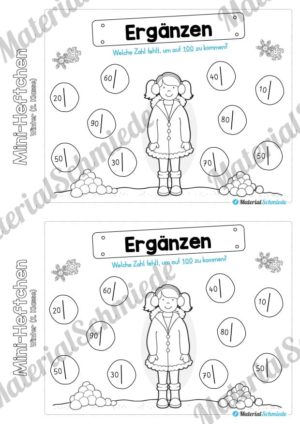 Mini-Heft: Winter 2. Klasse (Vorschau 06)