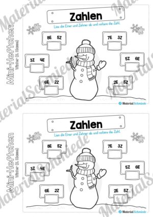 Mini-Heft: Winter 2. Klasse (Vorschau 09)