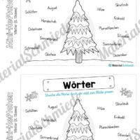 Mini-Heft: Winter 2. Klasse (Vorschau 13)