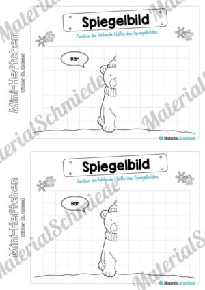 Mini-Heft: Winter 2. Klasse (Vorschau 14)