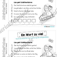 Mini-Heft: Winter 2. Klasse (Vorschau 20)
