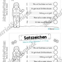 Mini-Heft: Winter 3. Klasse (Vorschau 05)