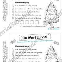 Mini-Heft: Winter 3. Klasse (Vorschau 10)